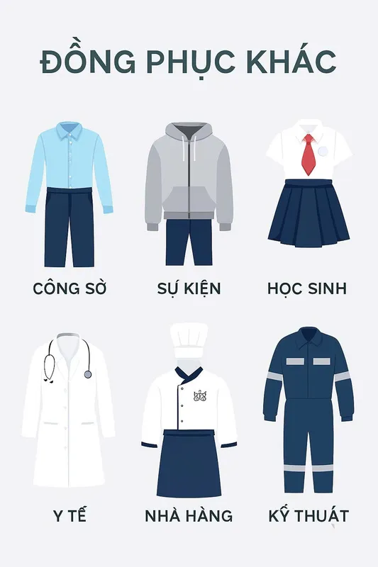Sản phẩm dong phuc khac — Công Ty TNHH Thời Trang Thế Giới Đồng Phục — MST 0106111912
