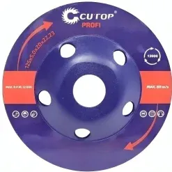 Sản phẩm Diamond grinding disc Segmented turbo type Cup Cutop Profi 2 247x247 — Công Ty Cổ Phần Công Nghiệp A&G Quốc Tế — MST 0106120177