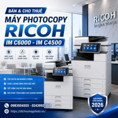 Sản phẩm may photocopy ricoh im c6000 im c4500 cu gia re chat luong nhu moi 010 395x395 2 — Công Ty TNHH Dịch Vụ Công Nghệ Thông Tin Và Thiết Bị Thần Vũ — MST 0106120956