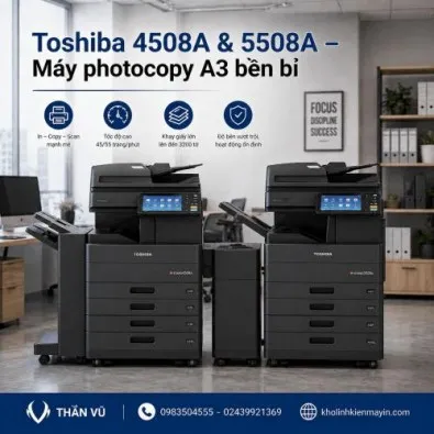 Sản phẩm may photocopy toshiba e studio 4508a 5508a cu ben bi gia re ha noi 010 395x395 2 — Công Ty TNHH Dịch Vụ Công Nghệ Thông Tin Và Thiết Bị Thần Vũ — MST 0106120956