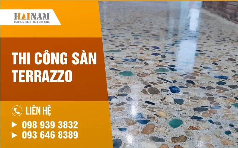 Sản phẩm Thi cong san terrazzo 1 — Công Ty Cổ Phần Xây Dựng Công Nghiệp Hải Nam — MST 0106126644