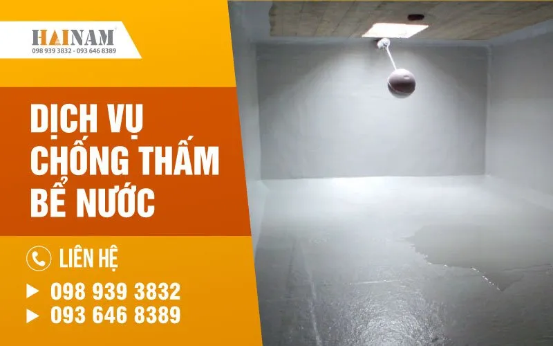 Sản phẩm chong tham be nuoc — Công Ty Cổ Phần Xây Dựng Công Nghiệp Hải Nam — MST 0106126644