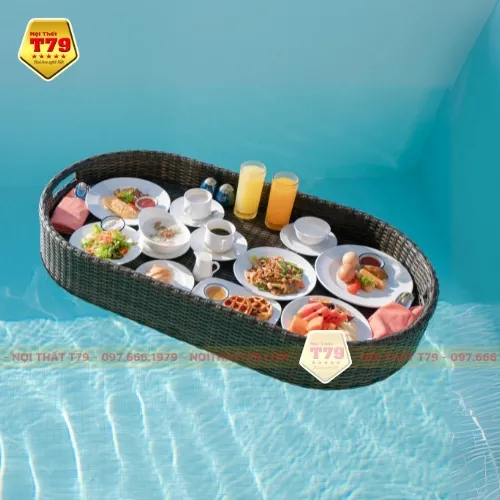 Sản phẩm khay noi hinh oval — Nội Thất T79 - Công Ty TNHH Sản Xuất Và Thương Mại T79 — MST 0106127373