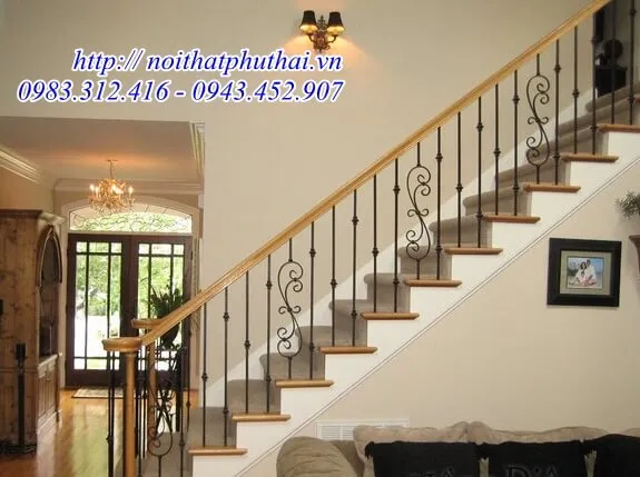 Sản phẩm Cau thang sat nghe thuat PT061 — Công Ty TNHH Thương Mại Và Xây Dựng Phú Thái — MST 0106141882
