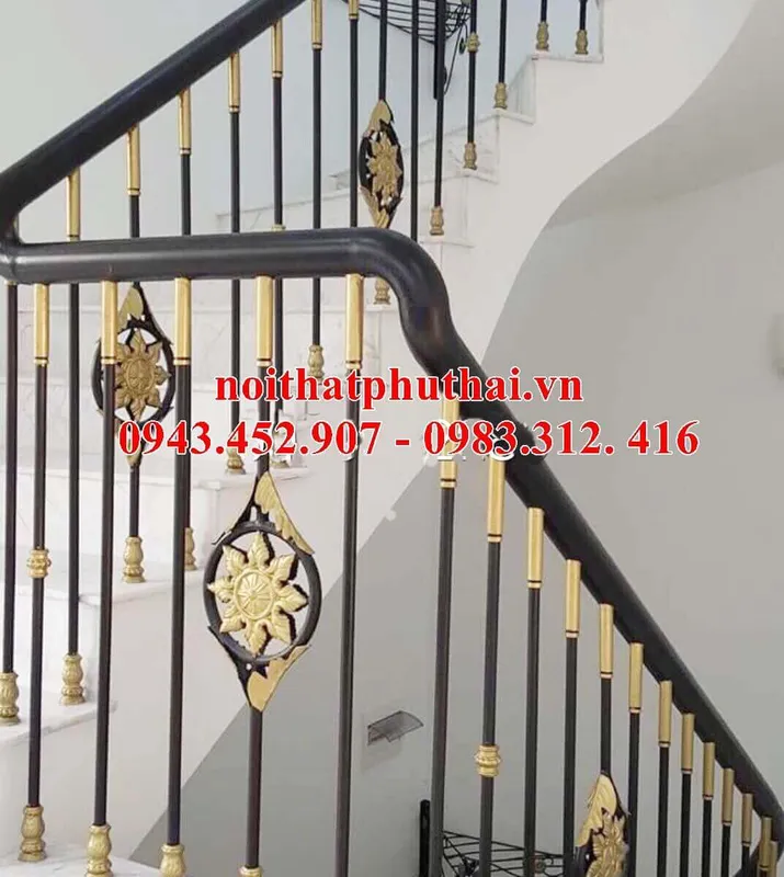 Sản phẩm cau thang sat Nghe thuat PT9 — Công Ty TNHH Thương Mại Và Xây Dựng Phú Thái — MST 0106141882