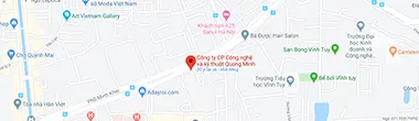 Sản phẩm map — Công Ty Cổ Phần Công Nghệ Và Kỹ Thuật Quang Minh — MST 0106152690