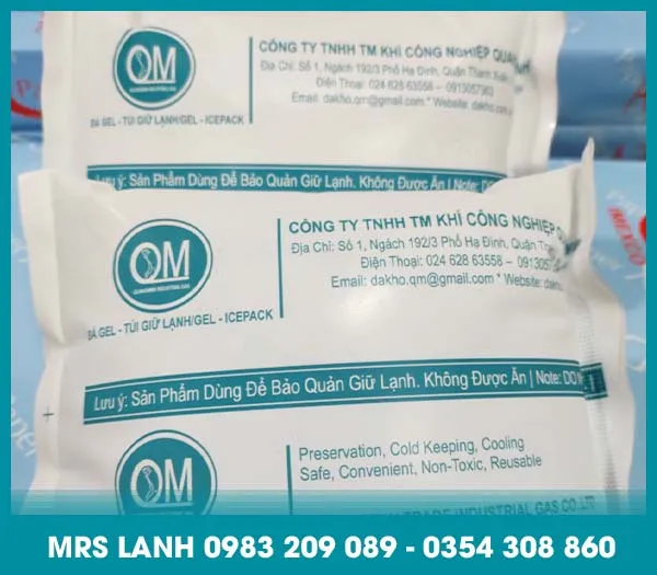 Sản phẩm da gel — Đá Khô Quang Minh - Công Ty TNHH Thương Mại Khí Công nghiệp Quang Minh — MST 0106153278