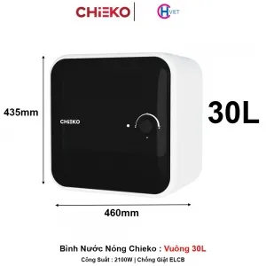 Sản phẩm chieko vuong 30l(1) — Công Ty TNHH Thế Giới Điện Lạnh CH Việt — MST 0106160194