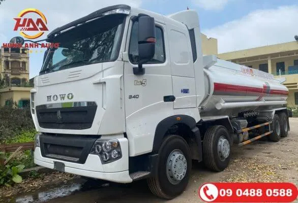 Sản phẩm xe cho xang dau 26 khoi howo 5 chan 1 586x400 — Công Ty Cổ Phần XNK Đầu Tư Và Phát Triển Hùng Anh — MST 0106185417