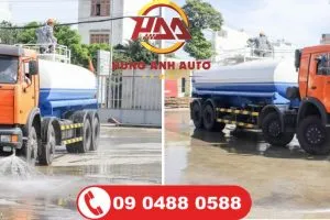 Sản phẩm xe bon xitec phun nuoc rua duong 13 khoi kamaz 53229 6 300x200 — Công Ty Cổ Phần XNK Đầu Tư Và Phát Triển Hùng Anh — MST 0106185417