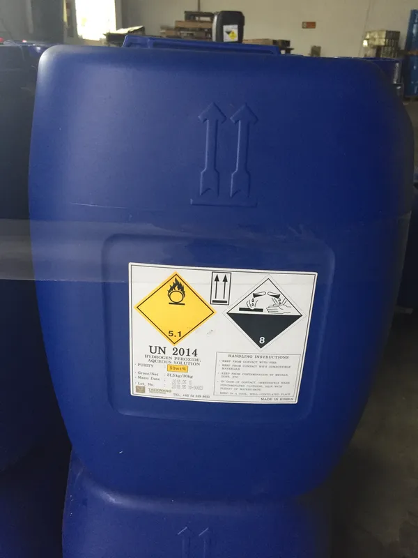 Sản phẩm H2O2 — Công Ty CP Hóa Chất Và Dịch Vụ Vận Tải Hà Nội — MST 0106189330