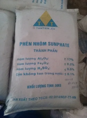 Sản phẩm Phèn đơn — Công Ty CP Hóa Chất Và Dịch Vụ Vận Tải Hà Nội — MST 0106189330