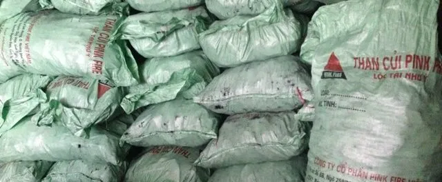 Sản phẩm Than trang loai B dong bao 25kg 640x264 — Công Ty Cổ Phần Pink fire Việt Nam — MST 0106201718