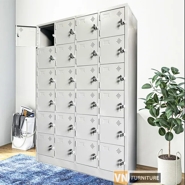 Sản phẩm tu sat locker 24 ngan 1 — Tủ Sắt Vinamax - Công Ty CP Thương Mại Và Dịch Vụ Vinamax — MST 0106206427