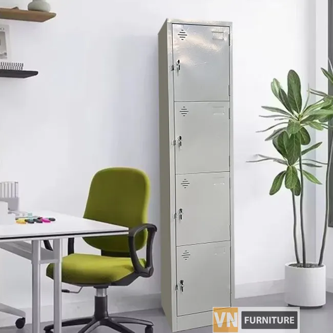 Sản phẩm tu sat locker 4 ngan 1 cot2 — Tủ Sắt Vinamax - Công Ty CP Thương Mại Và Dịch Vụ Vinamax — MST 0106206427