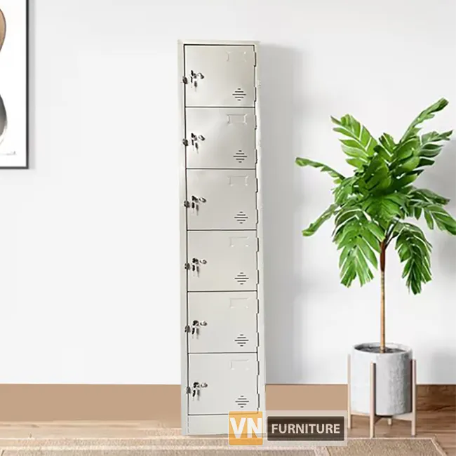 Sản phẩm tu sat locker 6 ngan 1 cot 1 — Tủ Sắt Vinamax - Công Ty CP Thương Mại Và Dịch Vụ Vinamax — MST 0106206427