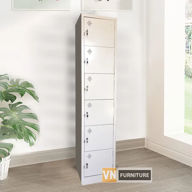 Sản phẩm tu sat locker 6 ngan 1 cot — Tủ Sắt Vinamax - Công Ty CP Thương Mại Và Dịch Vụ Vinamax — MST 0106206427