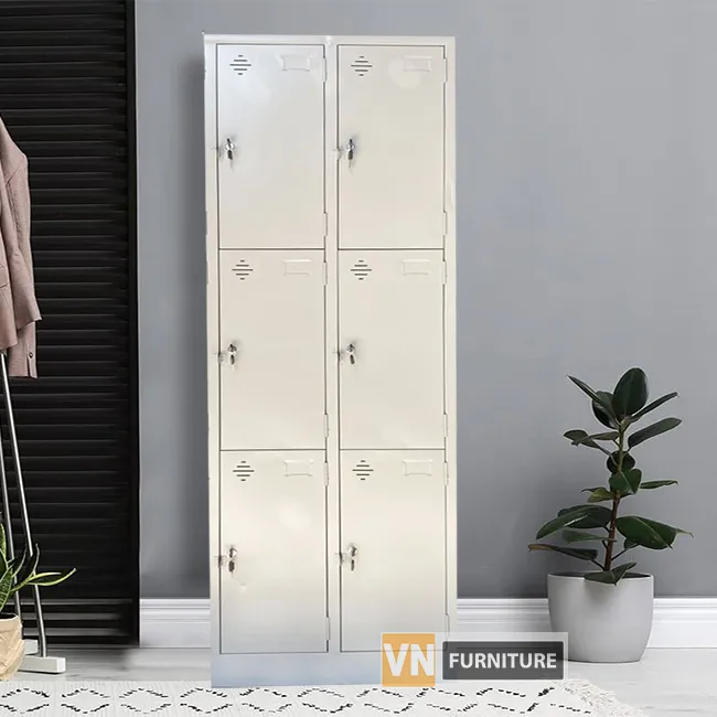Sản phẩm tu sat locker 6 ngan 2 cot — Tủ Sắt Vinamax - Công Ty CP Thương Mại Và Dịch Vụ Vinamax — MST 0106206427