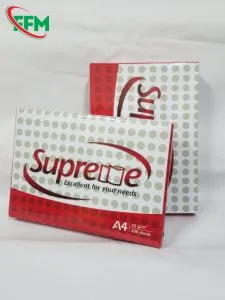 Sản phẩm Giay in A4 Supreme DL 70gsm 225x300 — Văn Phòng Phẩm Kinh Bắc — MST 0106219377