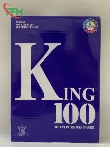 Sản phẩm Giay A4 King 100 70gsm 1 1 225x300 — Văn Phòng Phẩm Kinh Bắc — MST 0106219377