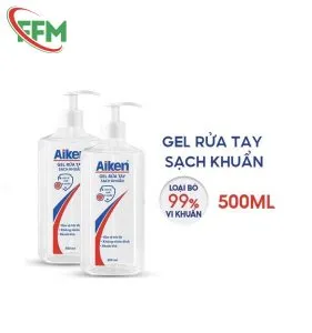 Sản phẩm Nuoc rua tay Aiken sach khan 500ml 1 281x300 — Văn Phòng Phẩm Kinh Bắc — MST 0106219377