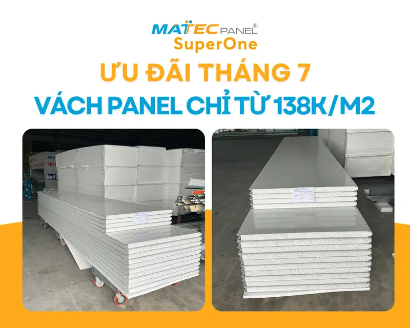 Sản phẩm uu dai thang 7 panel cach nhiet 138k — Công Ty TNHH Đầu Tư Matec Vina — MST 0106247085