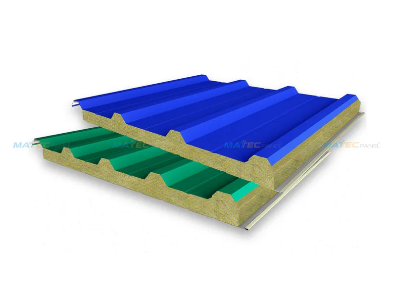 Sản phẩm ảnh đại diện mái rockwool panel — Công Ty TNHH Đầu Tư Matec Vina — MST 0106247085