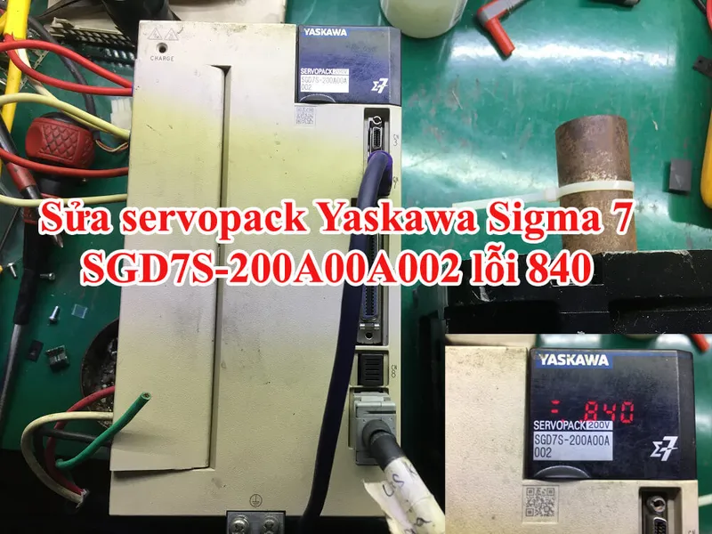 Sản phẩm sua chua servo yaskawa sigma7 loi 840 — Công Ty TNHH Điện Tử Công Nghiệp Ritech — MST 0106257809