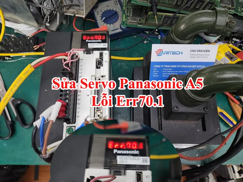 Sản phẩm sua chua servo panasonic loi err 70 — Công Ty TNHH Điện Tử Công Nghiệp Ritech — MST 0106257809