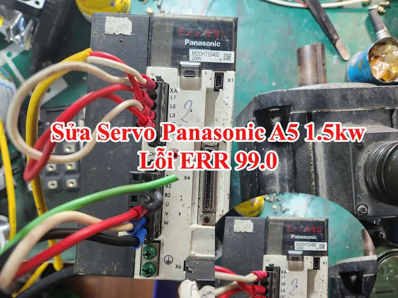 Sản phẩm sua chua servo panasonic loi err 99 — Công Ty TNHH Điện Tử Công Nghiệp Ritech — MST 0106257809