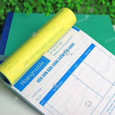 Sản phẩm mau hoa don ban hang kiem bao hanh 400x400 — In Azoka - Công Ty CP In Azoka — MST 0106295853