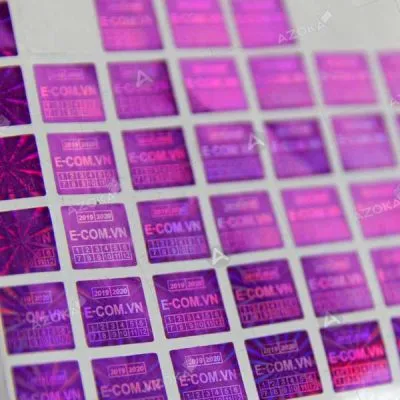 Sản phẩm mau tem 7 mau e com 400x400 — In Azoka - Công Ty CP In Azoka — MST 0106295853