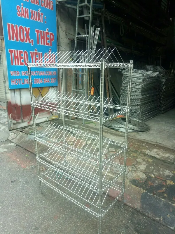 Sản phẩm gia ke luoi inox thong minh — Công Ty TNHH Cơ Khí Đức Tuấn — MST 0106313732