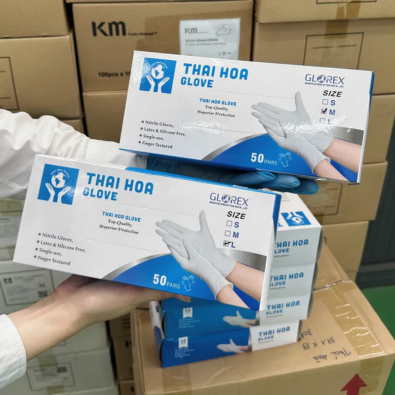 Sản phẩm gang tay nitrile trong duoc pham — Quần áo Phòng Sạch DKH Việt Nam - Công Ty TNHH DKH Việt Nam — MST 0106319928