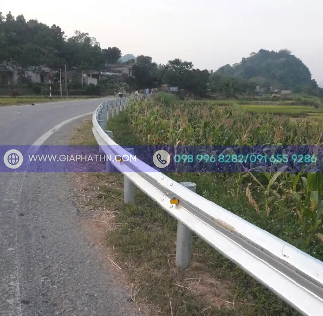 Sản phẩm Ho lan mem ton 2 song sau khi lap dat — Trang Thiết Bị An Toàn Giao Thông Gia Phát Hà Nội - Công Ty Cổ Phần Gia Phát Hà
Nội — MST 0106319999