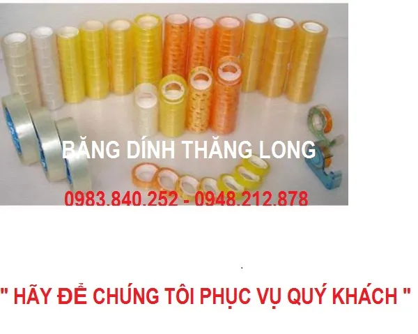 Sản phẩm bang dinh van phong pham — Băng Dính Thăng Long - Công Ty TNHH Karota Việt Nam — MST 0106320867