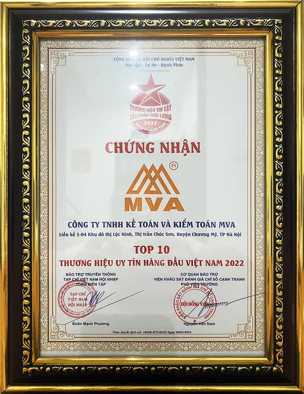 Sản phẩm mva vinh danh doanh nhan mva — Công Ty CP MVA Việt Nam — MST 0106372463