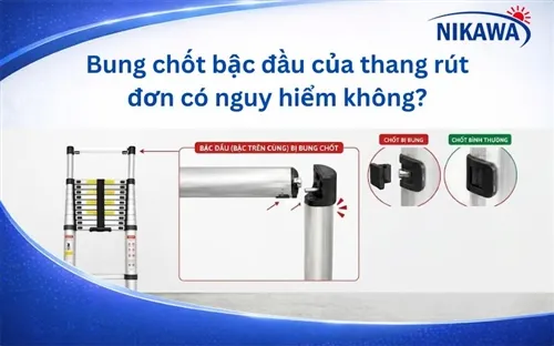Sản phẩm bung chot bac dau cua thang rut don — Công Ty TNHH Phát Triển Thương Mại Nikawa Việt Nam — MST 0106412740