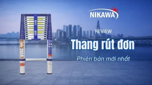 Sản phẩm thang nhom rut don nikawa cay gay nhu y cua anh em tho — Công Ty TNHH Phát Triển Thương Mại Nikawa Việt Nam — MST 0106412740