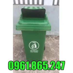 Sản phẩm thung rac 120l nap ho 300x300 — Công Ty TNHH Đầu Tư Thiết Bị Công Nghiệp Hà Nội — MST 0106415893