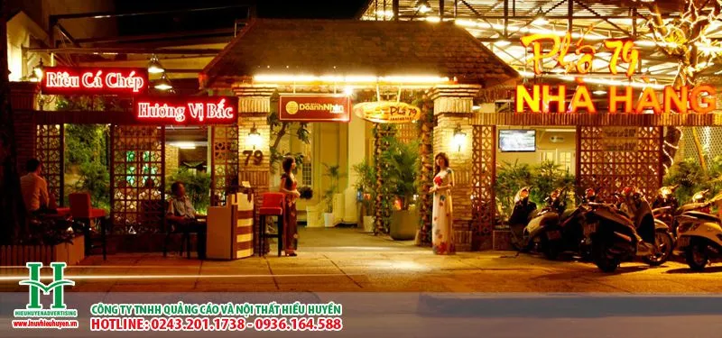 Sản phẩm bien nha hang — Công Ty TNHH Quảng Cáo Và Nội Thất Hiểu Huyền — MST 0106449902