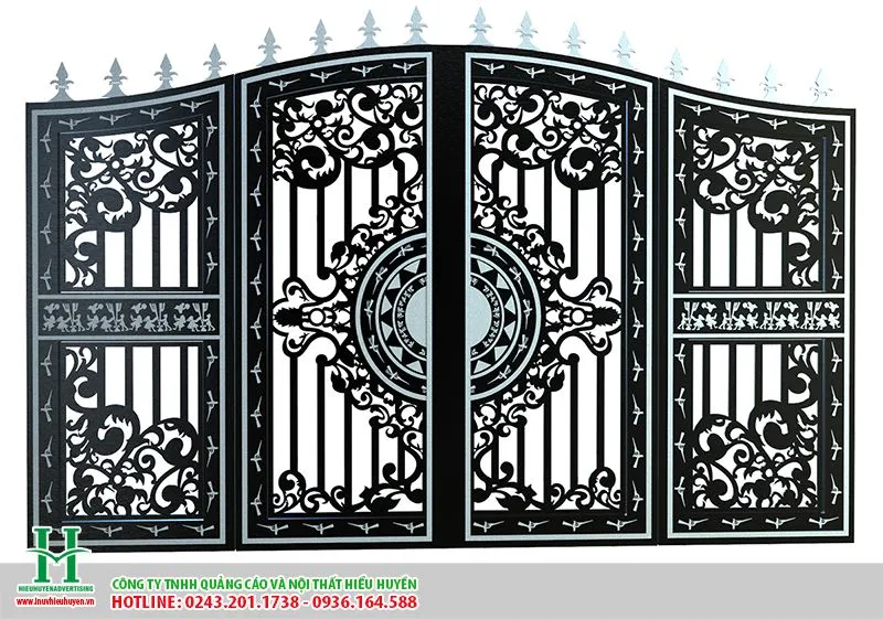 Sản phẩm cua cong sat my thuat 4 canh tg4 17009 78f — Công Ty TNHH Quảng Cáo Và Nội Thất Hiểu Huyền — MST 0106449902