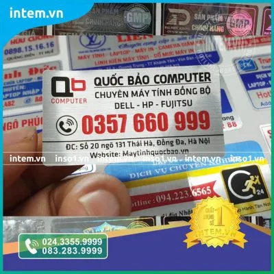 Sản phẩm tem dan quang cao may tinh 1 400x400 — Công Ty TNHH Đầu Tư In Việt Nam — MST 0106457068