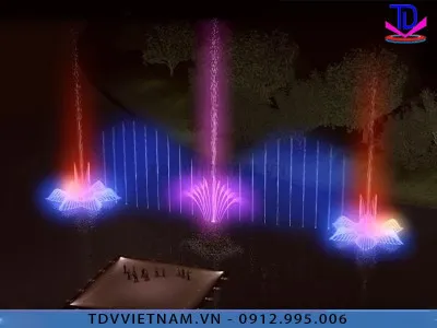 Sản phẩm nhac nuoc phao noi lap dat tren song ho 90 400x300 2 — Đài Phun Nước - Nhạc Nước TDV Việt Nam - Công Ty CP XD Và TM TDV Việt Nam — MST 0106464114