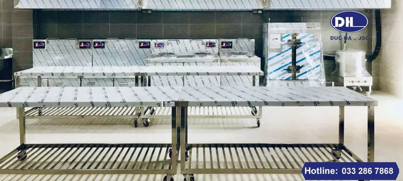 Sản phẩm Bep cong nghiep duc ha 2 — Thiết Bị Bếp Đức Hà - Công Ty Cổ Phần Đầu Tư Và Sản Xuất Đức Hà — MST 0106468454
