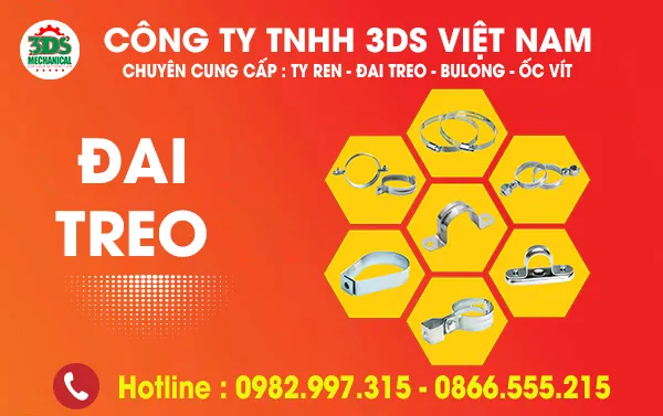 Sản phẩm đai treo quang treo — Công Ty TNHH 3DS Việt Nam — MST 0106484512