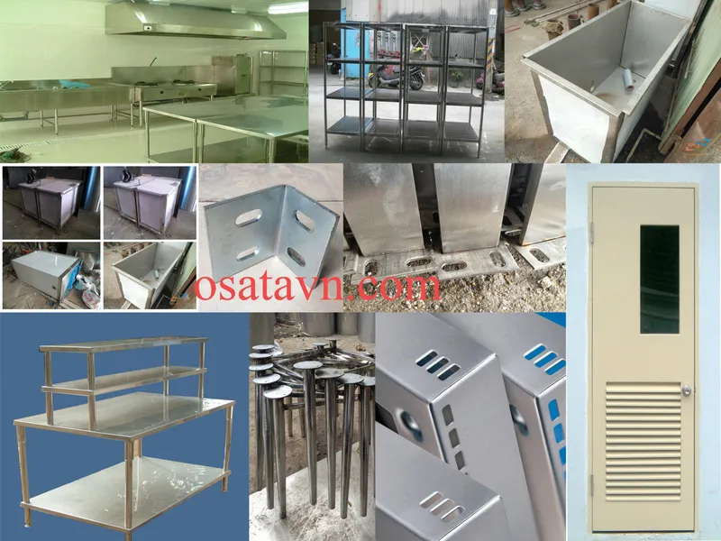 Sản phẩm gia cong inox osata — Công Ty TNHH OSATA Việt Nam — MST 0106498346