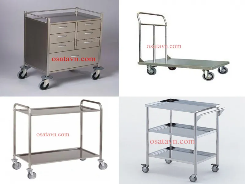 Sản phẩm xe inox — Công Ty TNHH OSATA Việt Nam — MST 0106498346