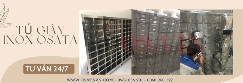 Sản phẩm tu giay inox — Công Ty TNHH OSATA Việt Nam — MST 0106498346