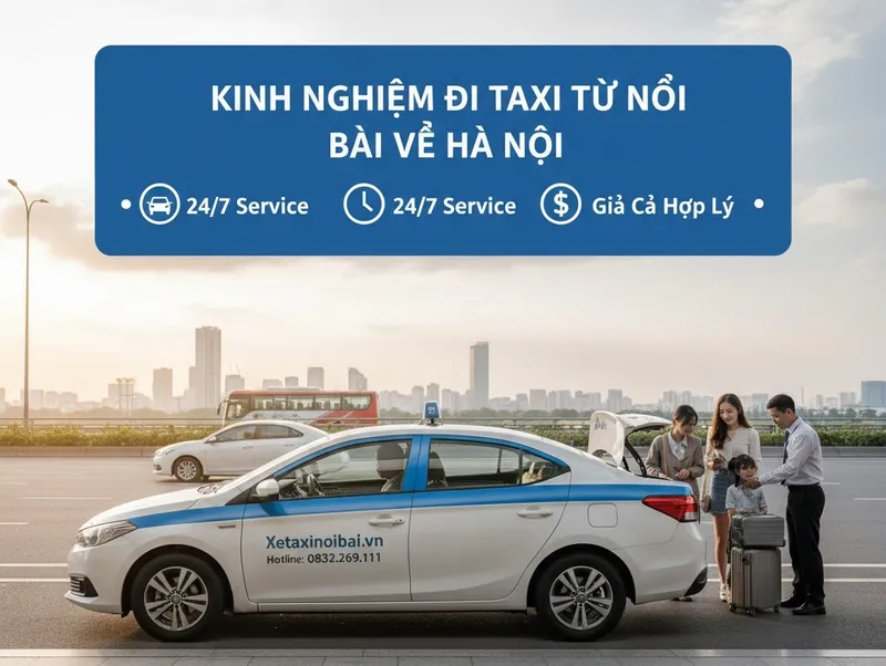 Sản phẩm Kinh Nghiem Di Taxi Tu Noi Bai Ve Ha Noi — Công ty TNHH Kết Nối Taxi Nội Bài — MST 0106514816